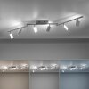 Paul Neuhaus PURE-MIRA Deckenleuchte LED Aluminium, 6-flammig, Fernbedienung