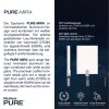 Paul Neuhaus PURE-MIRA Wandleuchte LED Schwarz, 2-flammig, Fernbedienung