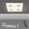 Paul Neuhaus PURE-NEO Deckenleuchte LED Aluminium, 4-flammig, Fernbedienung