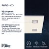 Paul Neuhaus PURE-NEO Deckenleuchte LED Aluminium, 4-flammig, Fernbedienung