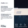 Paul Neuhaus PURE-NEO Deckenleuchte LED Aluminium, 3-flammig, Fernbedienung