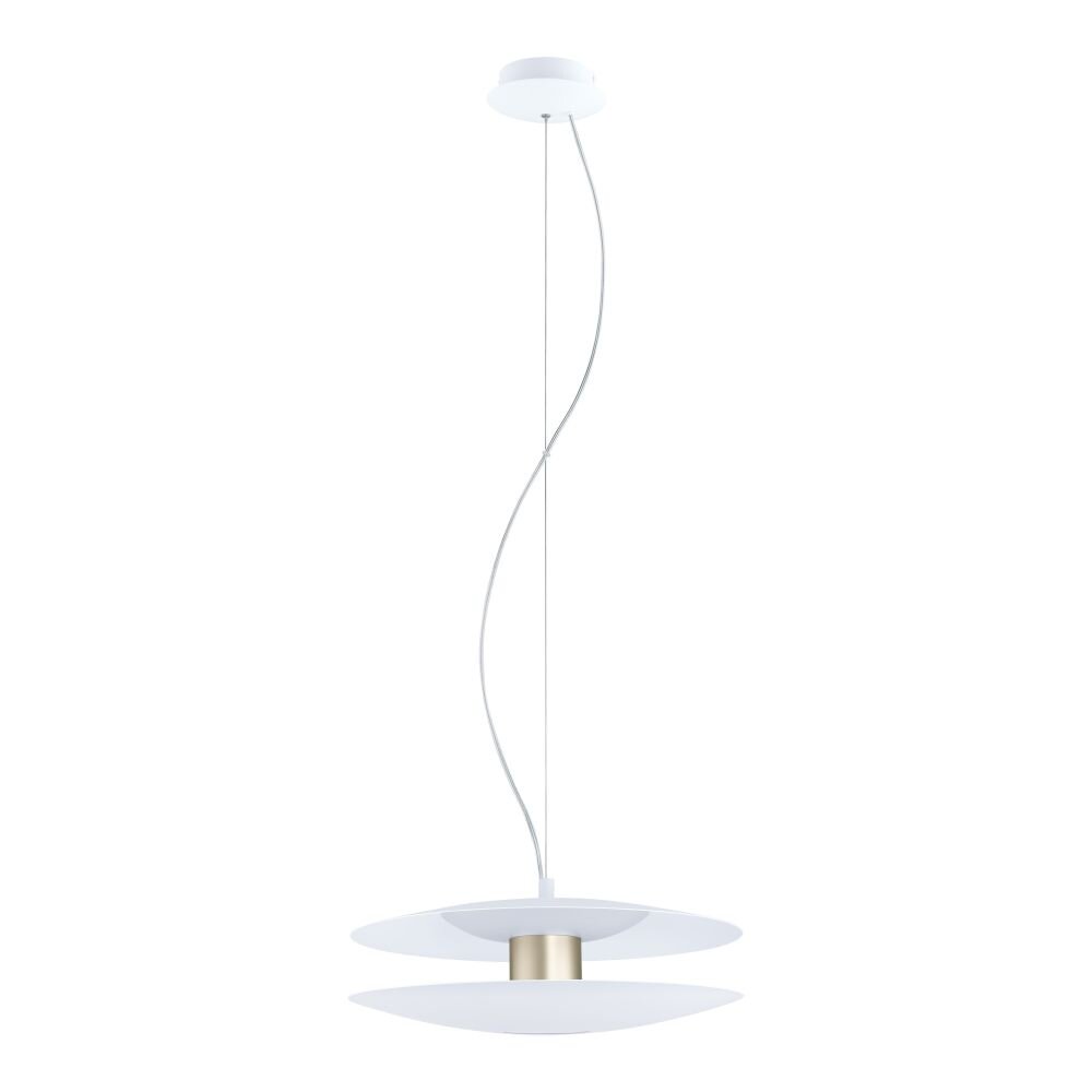 EGLO TRAPPETO Hängeleuchte LED Champagner, Weiß, 2-flammig main product photo