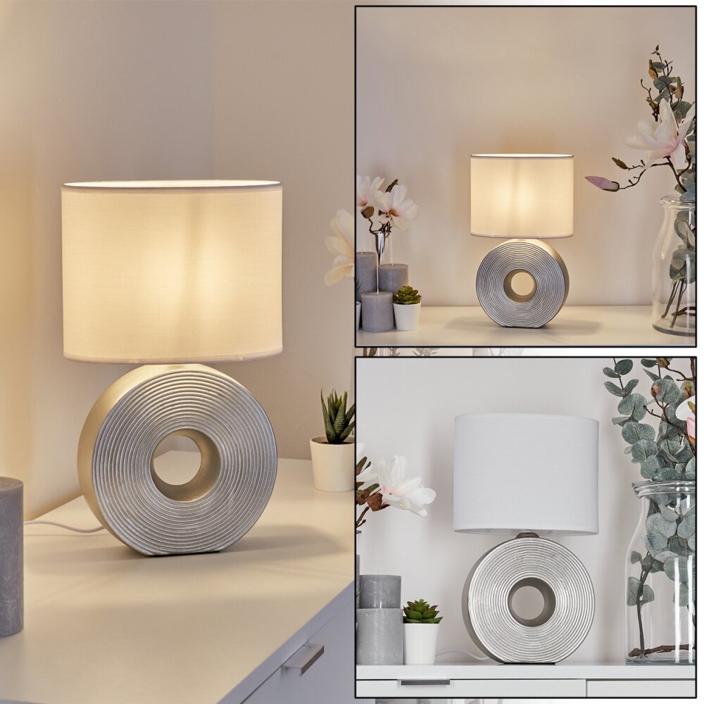 Saija Tischleuchte Silber, 1-flammig main product photo