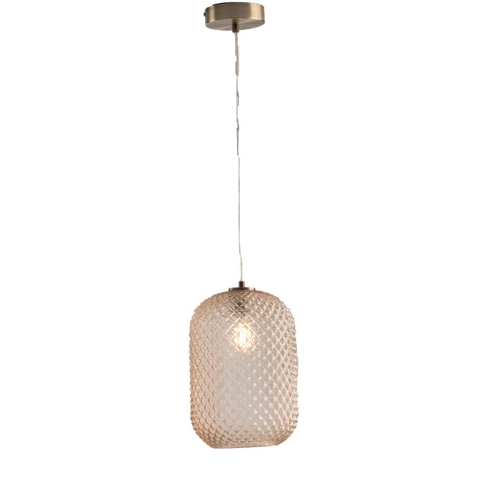 Luce Design ASHFORD Pendelleuchte Altmessing, 1-flammig main product photo