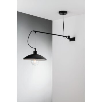 Luce Design ELDORADO Wandleuchte Schwarz, 1-flammig