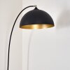 Beles Bogenlampe Schwarz, 1-flammig