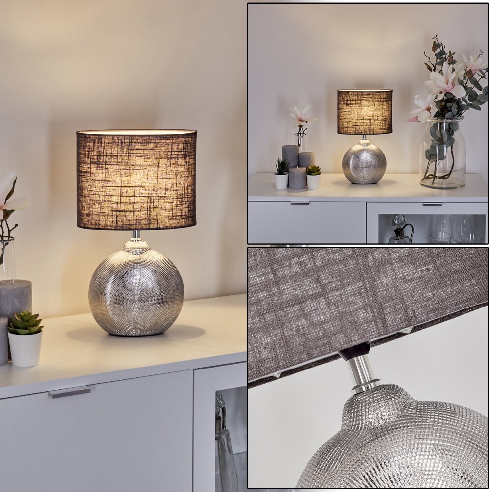 Lahnus Tischleuchte Chrom, Silber, 1-flammig main product photo