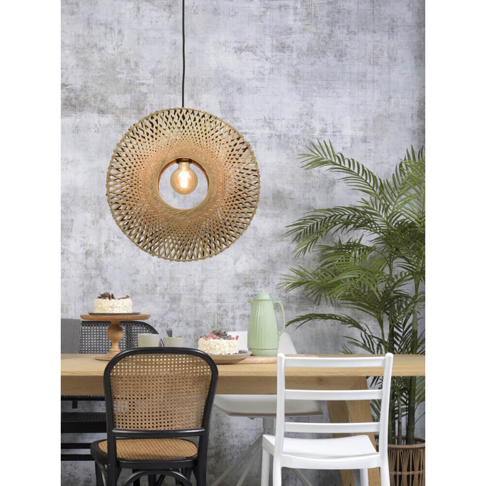 Good & Mojo Kalimantan Hängeleuchte Schwarz, 1-flammig main product photo