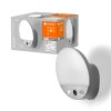 LEDVANCE Smart+ Außenwandleuchte Grau, 1-flammig, Bewegungsmelder