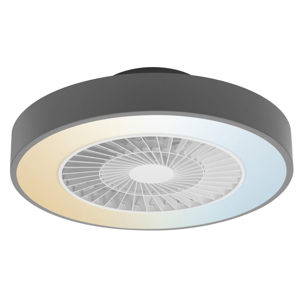 LEDVANCE Smart Deckenventilator Grau, 1-flammig, Fernbedienung main product photo