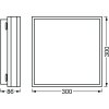 LEDVANCE Decorative Deckenpanel Weiß, 1-flammig