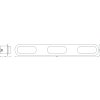 LEDVANCE Bathroom Decorative Deckenleuchte Silber, 1-flammig