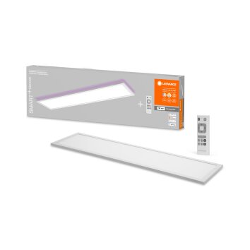 LEDVANCE PLANON Deckenpanel Weiß, 1-flammig, Farbwechsler