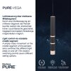 Paul Neuhaus PURE-VEGA Pendelleuchte LED Schwarz, 3-flammig