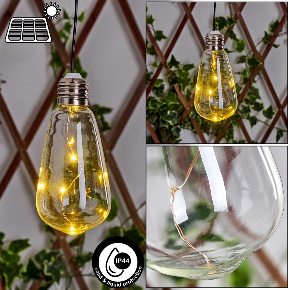 Tiltil Solarhängeleuchte LED Edelstahl, 1-flammig main product photo