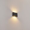 Trapatrapa Außenwandleuchte LED Anthrazit, 2-flammig