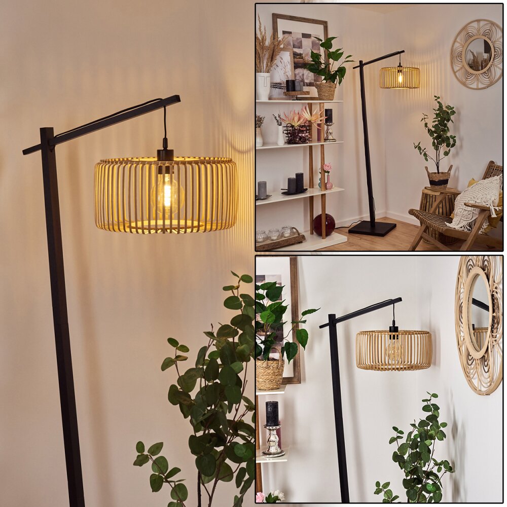 Callide Stehleuchte Schwarz, 1-flammig main product photo