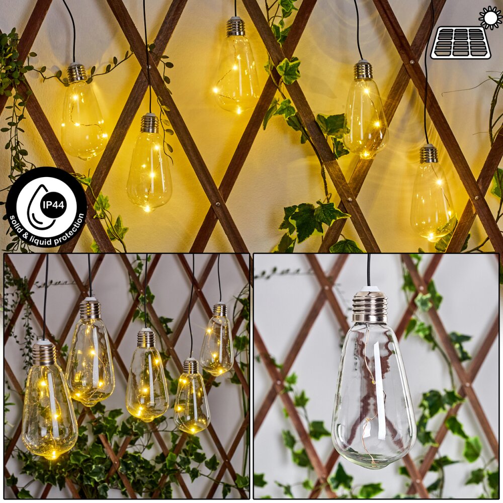 Tiltil Solarhängeleuchte 5er Set LED Edelstahl, 1-flammig main product photo