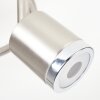 Autilla Deckenleuchte LED Nickel-Matt, Weiß, 3-flammig