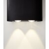 Brilliant Tursdale Außenwandleuchte LED Schwarz, 4-flammig