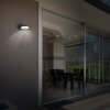 Brilliant Seaham Außenwandleuchte LED Schwarz, 1-flammig