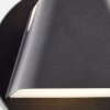 Brilliant Scorton Außenwandleuchte LED Schwarz, 2-flammig
