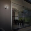 Brilliant Ilton Außenwandleuchte LED Schwarz, 1-flammig, Bewegungsmelder
