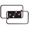 Brilliant Dalida Deckenleuchte LED Schwarz, 1-flammig, Fernbedienung