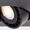 Brilliant Doro Deckenleuchte LED Schwarz, 2-flammig