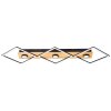 Brilliant Woodbridge Deckenleuchte LED Braun, Schwarz, 1-flammig
