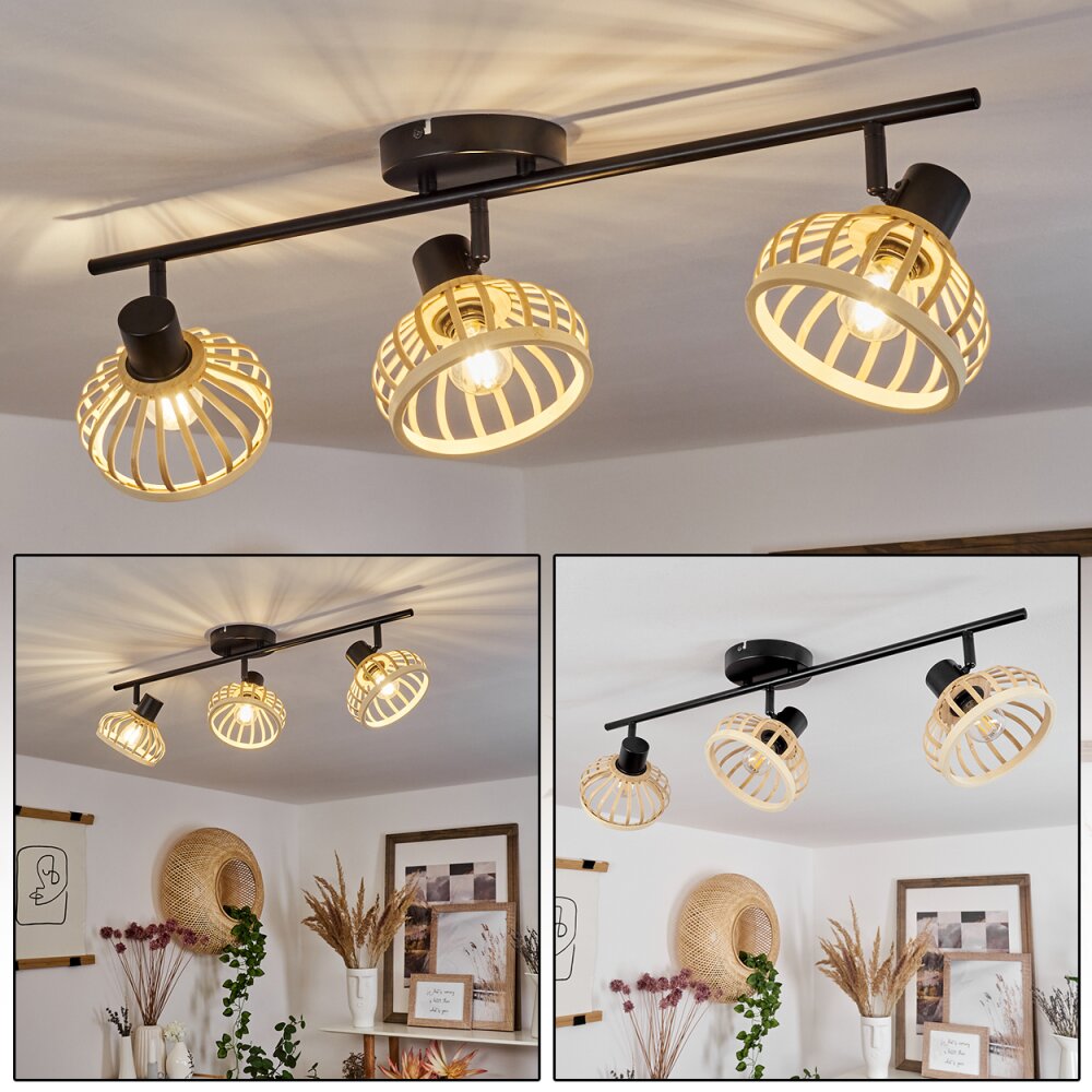 Totui Deckenleuchte Schwarz, 3-flammig main product photo