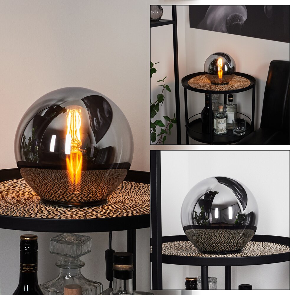 Recoutas Tischleuchte Schwarz, 1-flammig main product photo