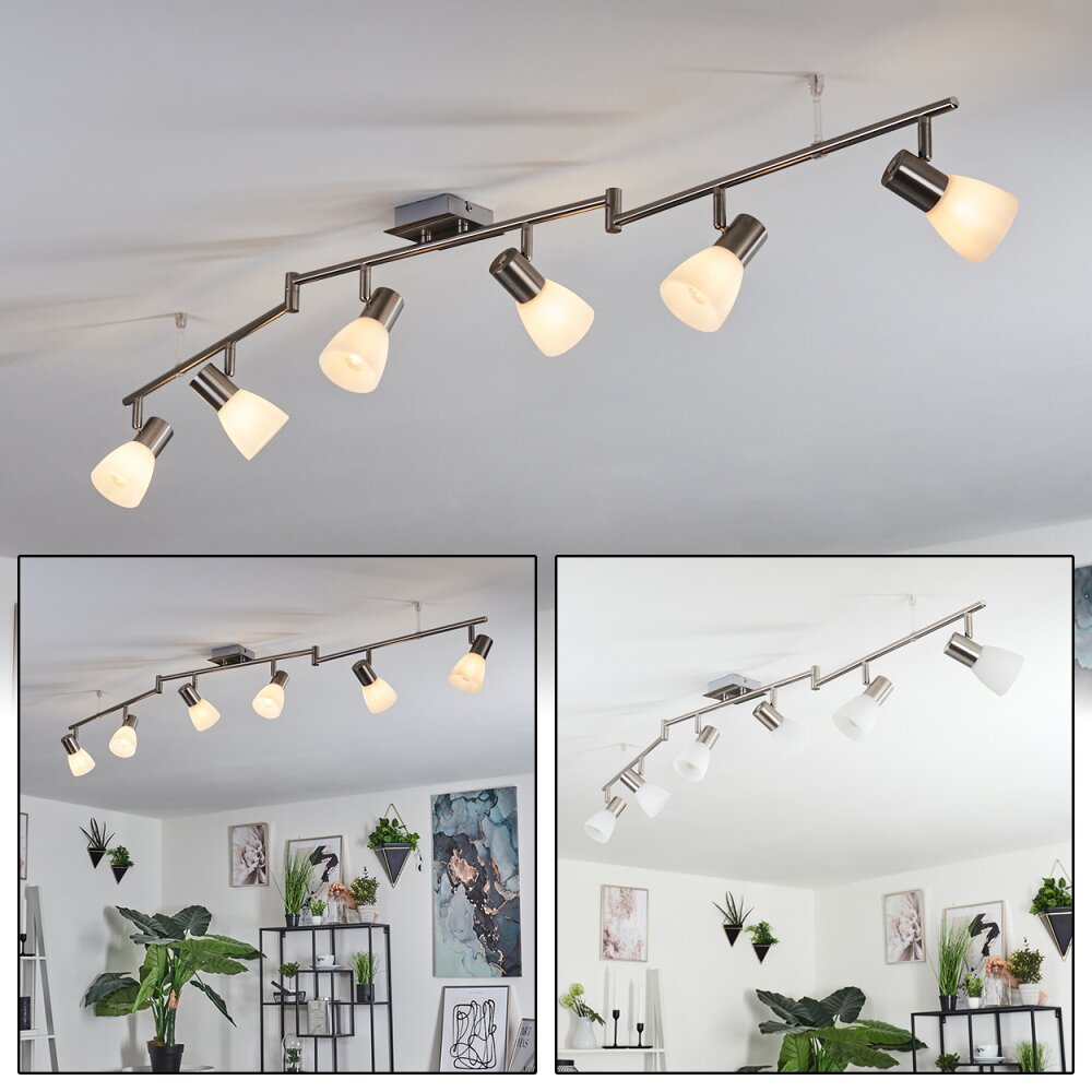 Villaseca Deckenleuchte LED Nickel-Matt, 6-flammig main product photo