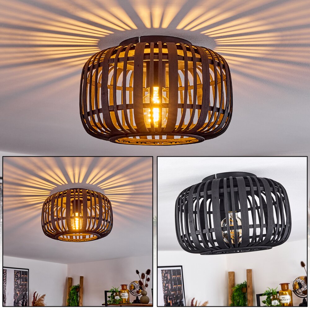 Teheran Deckenleuchte Schwarz, 1-flammig main product photo