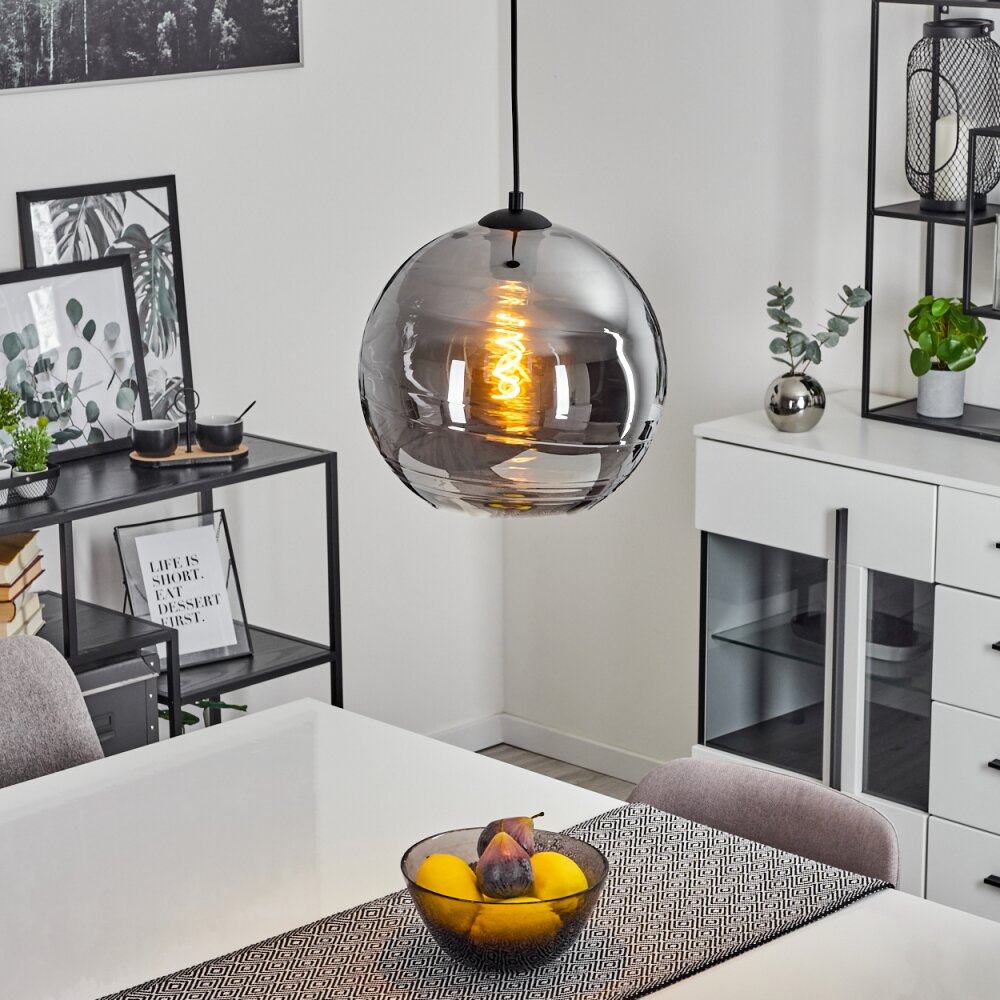 Veikkaala Hängeleuchte Schwarz, 1-flammig main product photo