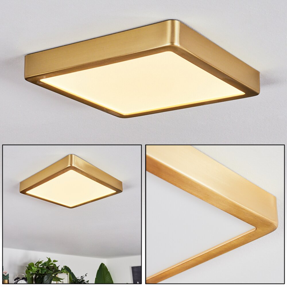 Finsrud Deckenpanel LED Gold, 1-flammig main product photo