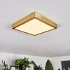 Finsrud Deckenpanel LED Gold, 1-flammig