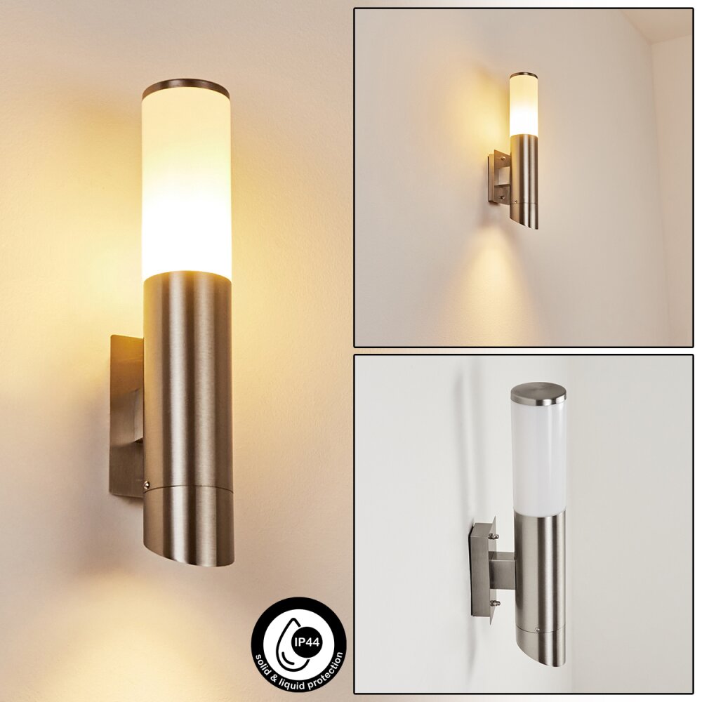 Lartigue Außenwandleuchte Edelstahl, 2-flammig main product photo