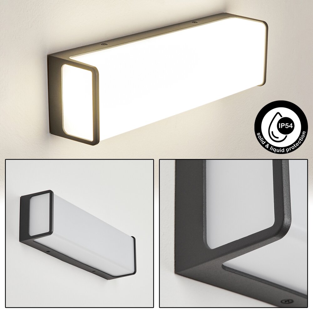 Burseryd Außenwandleuchte LED Anthrazit, 1-flammig main product photo