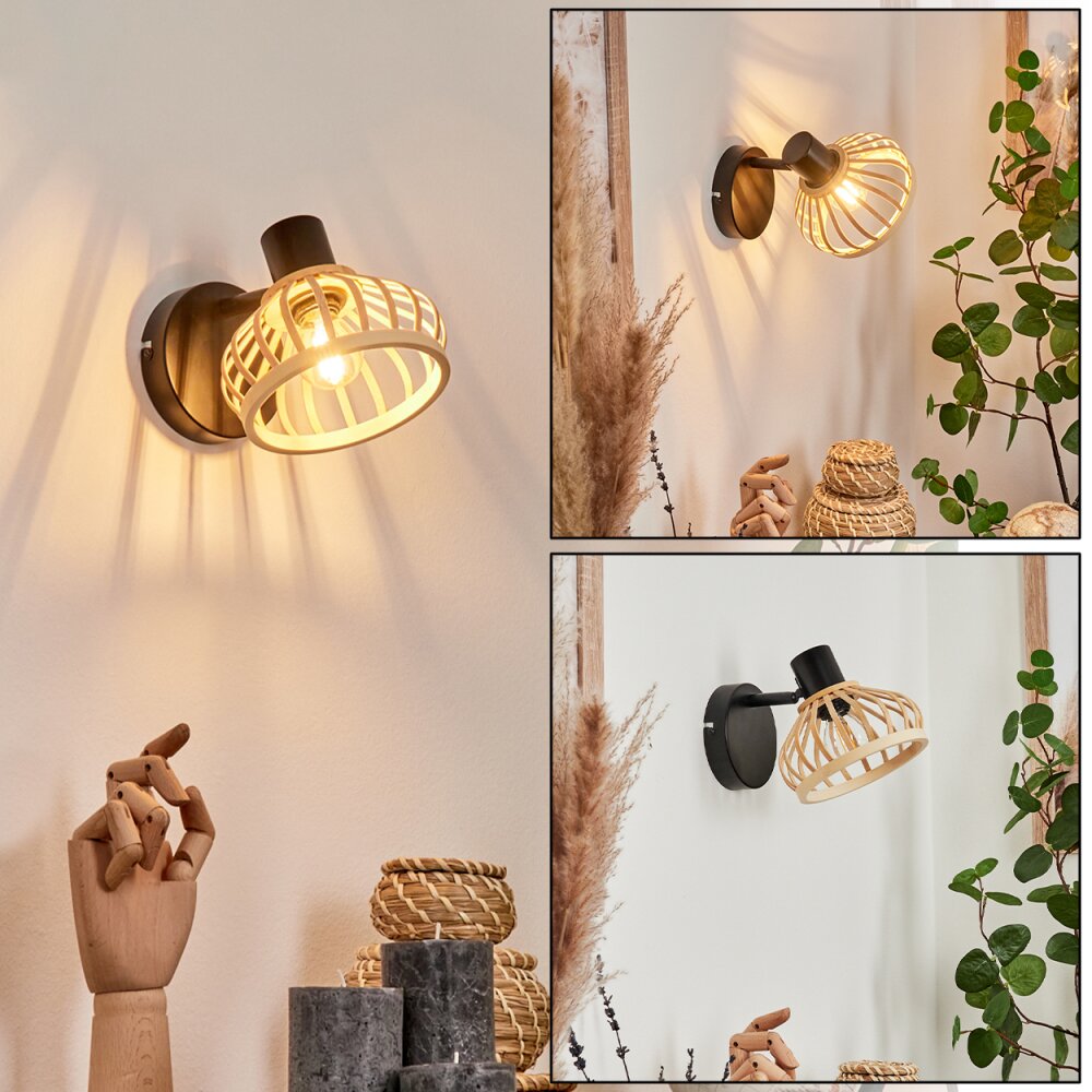 Totui Wandleuchte Schwarz, 1-flammig main product photo
