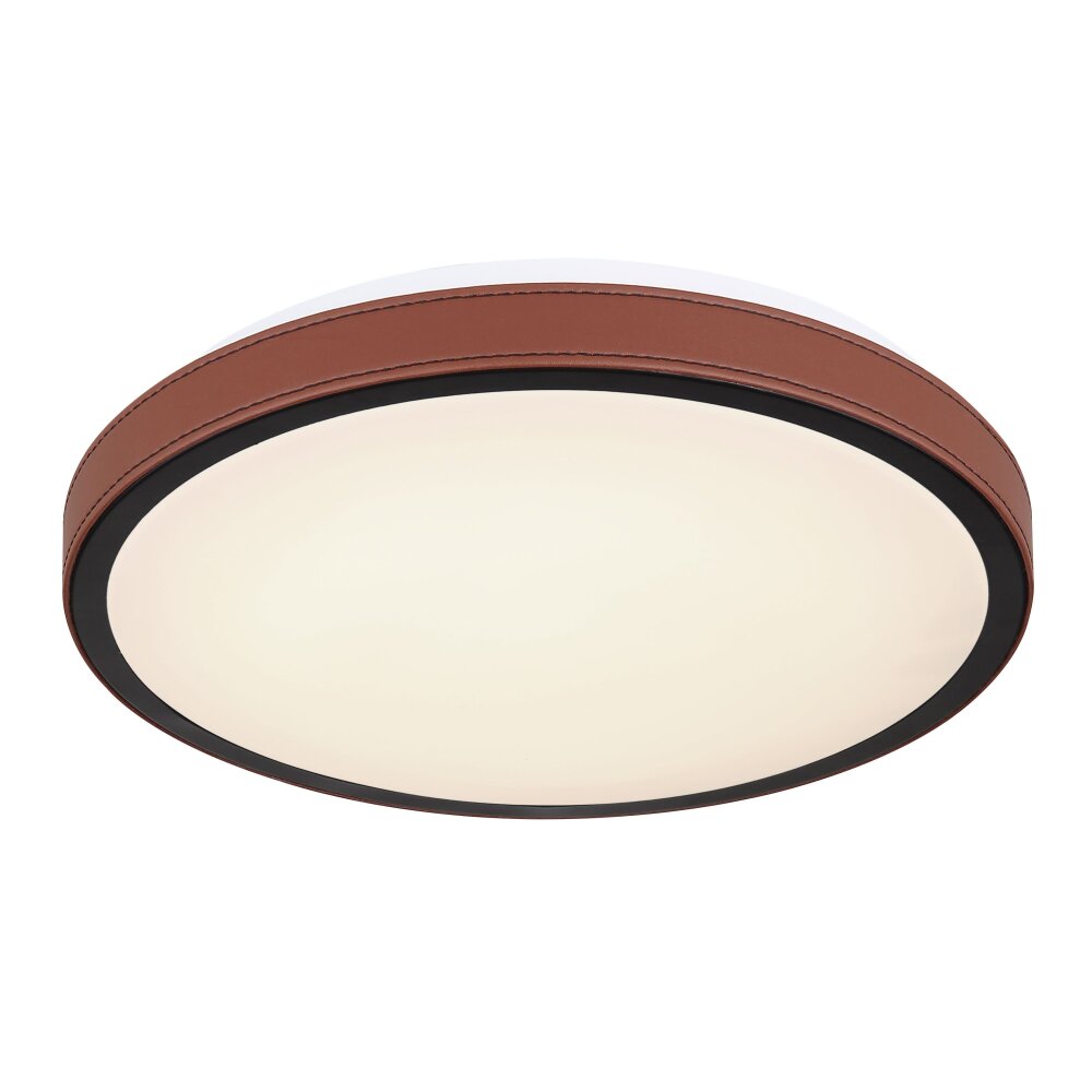 Globo SAMMI Deckenleuchte LED Braun, Schwarz, Weiß, 1-flammig main product photo