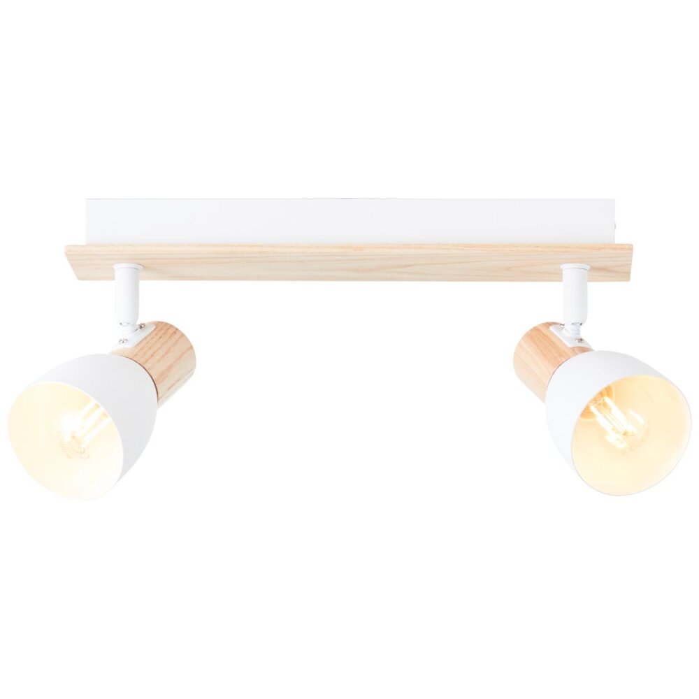 Brilliant Daintree Deckenleuchte Naturfarben, Weiß, 2-flammig main product photo