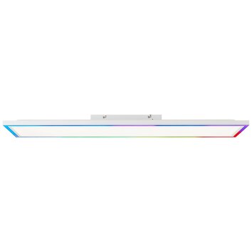 Brilliant Everest Deckenpanel LED Weiß, 1-flammig, Fernbedienung