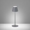 FHL easy Cosenza Außentischleuchte LED Grau, 1-flammig, Farbwechsler