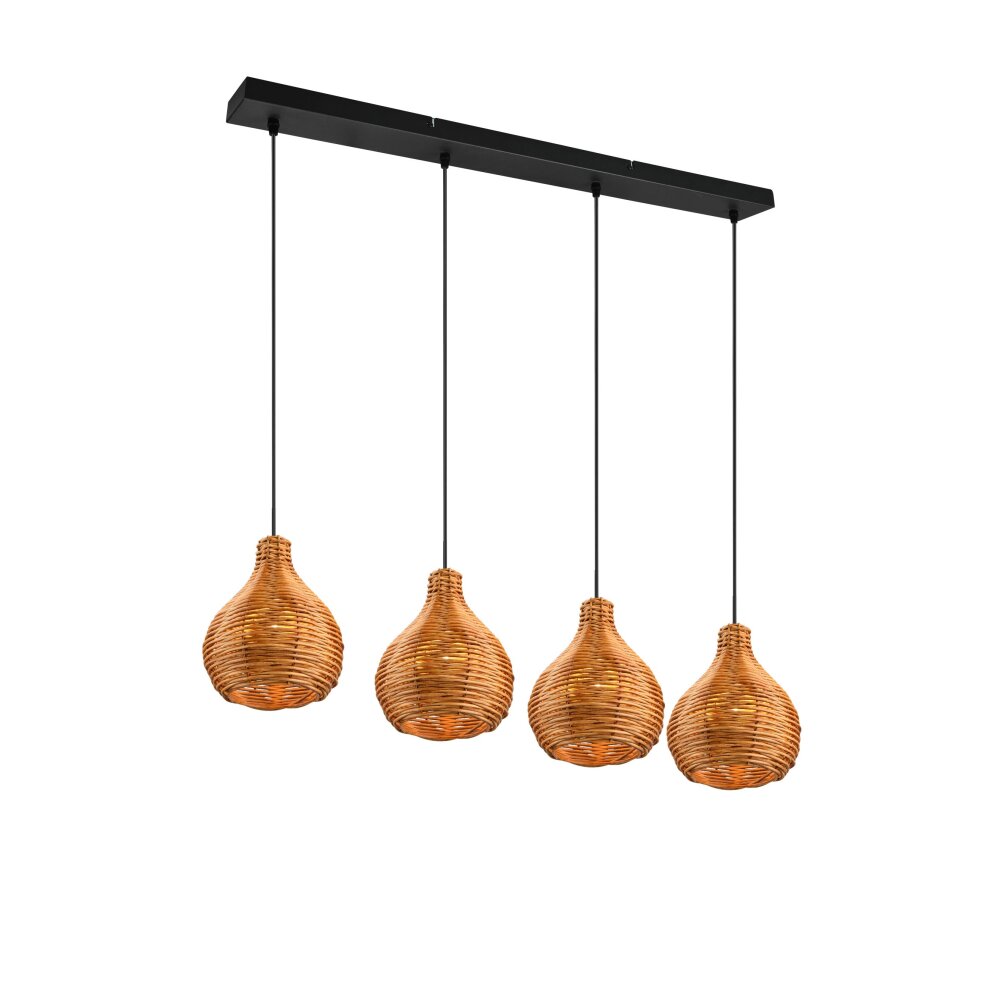 Reality Sprout Pendelleuchte Schwarz, 4-flammig main product photo