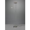 Trio Brantford Deckenfluter LED Nickel-Matt, 1-flammig