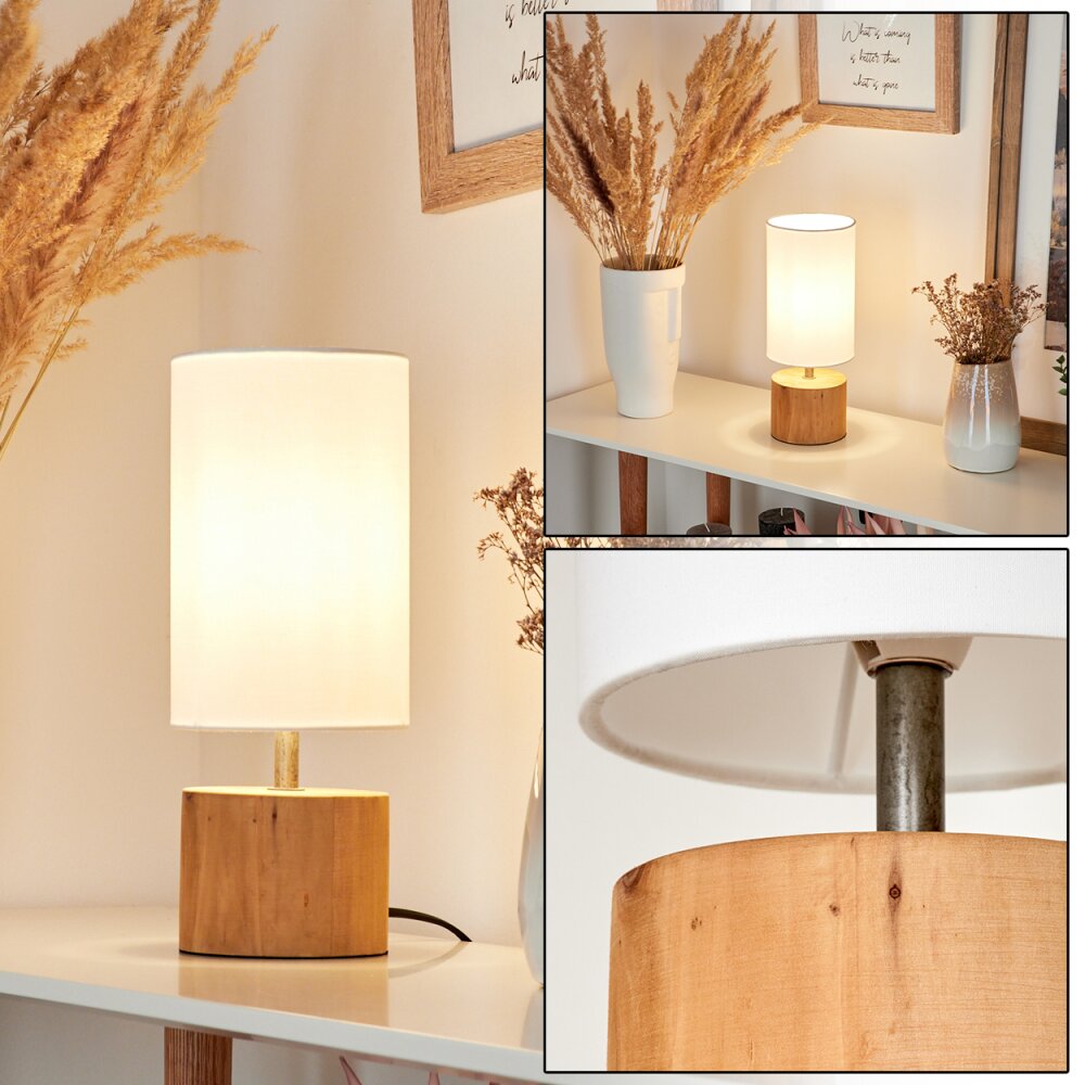 Geneva Tischleuchte Naturfarben, 1-flammig main product photo