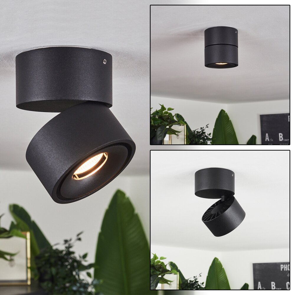 Laonsana Deckenleuchte LED Schwarz, 1-flammig main product photo