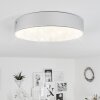 Mentque Deckenleuchte LED Silber, 1-flammig