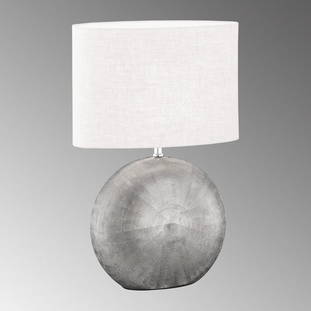 Fischer & Honsel Tobse Tischleuchte Silber, 1-flammig main product photo